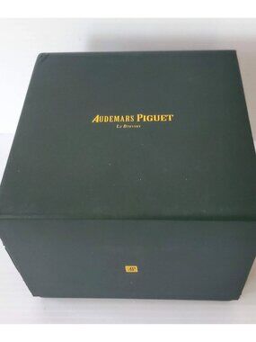 AUDEMARS PIGUET DARK GREEN BLACK WOOD WATCH BOX NEW